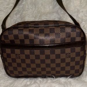 Louis Vuitton Damier Ebene Reporter PM